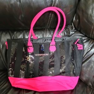Victoria's Secret Weekender bag
